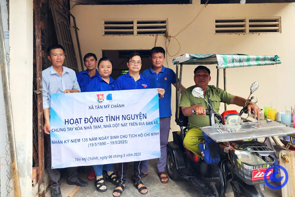 Xã Đoàn Tân Mỹ Chánh: 10 năm học Bác, cống hiến xây dựng quê hương