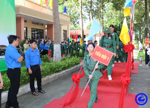 Sôi nổi Lễ xuất quân "Học kỳ trong Quân đội" tỉnh Tiền Giang lần thứ IX, năm 2025