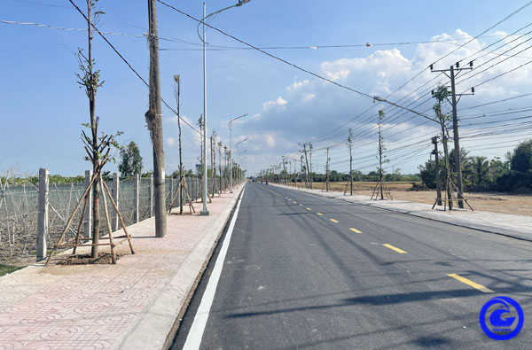 TP. Gò Công: Hoàn thành 2 tuyến đường tỉnh với tổng mức đầu tư gần trên 88,5 tỷ đồng