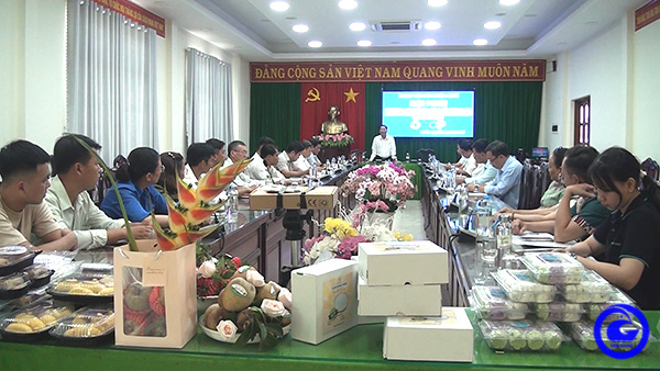 Ủy ban nhân dân huyện Cái Bè: Thẩm tra đề xuất đánh giá, xếp hạng sản phẩm OCOP