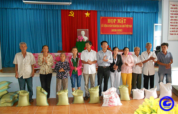 Thị xã Cai Lậy: Đẩy mạnh công tác chăm lo nạn nhân chất độc da cam/dioxin