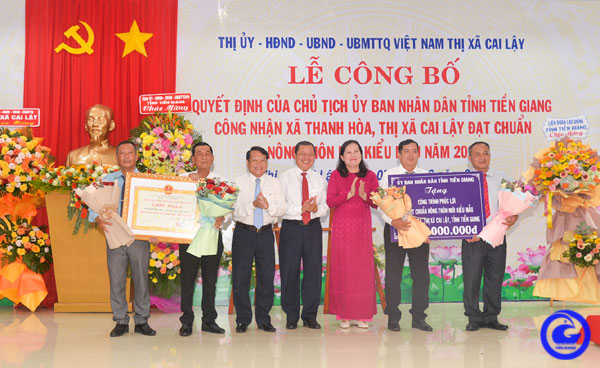 Thanh Hòa ra mắt xã nông thôn mới kiểu mẫu