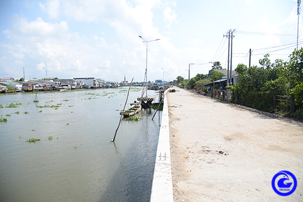 Tiền Giang tập trung đầu tư các công trình phòng, chống sạt lở