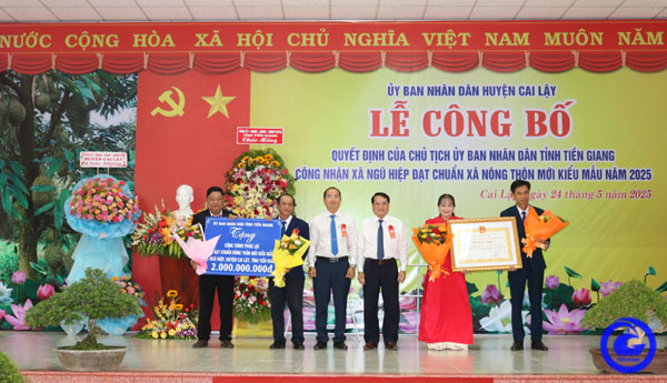 Xã Ngũ Hiệp: Đạt chuẩn nông thôn mới kiểu mẫu