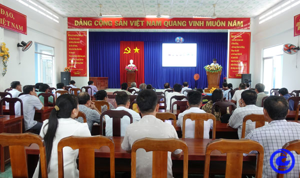 Sở Tư pháp tỉnh Tiền Giang: Tuyên truyền pháp luật cho gần 100 người dân huyện Cai Lậy