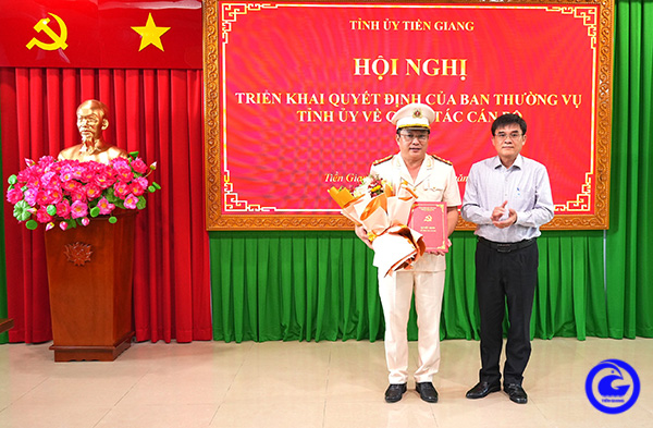 Triển khai Quyết định của Ban Thường vụ Tỉnh ủy Tiền Giang về công tác cán bộ