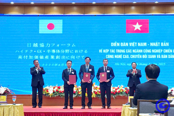 Công ty TNHH MTV Cấp nước Tiền Giang ký kết biên bản ghi nhớ hợp tác tại Diễn đàn Việt Nam - Nhật Bản