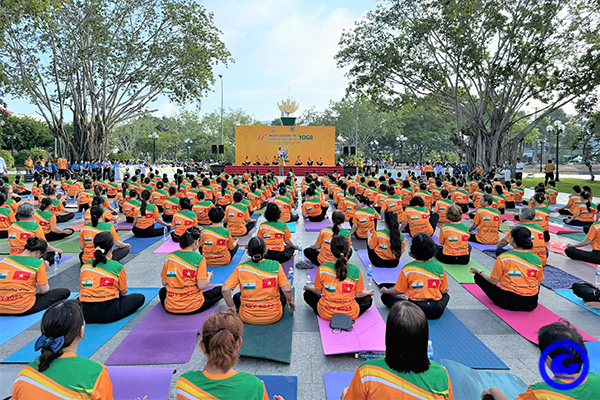 Tiền Giang: Hưởng ứng Ngày Quốc tế Yoga năm 2025