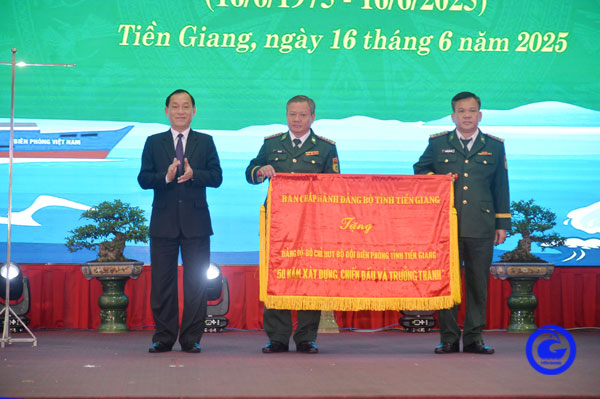 Tiền Giang: Họp mặt 50 năm Ngày truyền thống Bộ đội Biên phòng tỉnh Tiền Giang